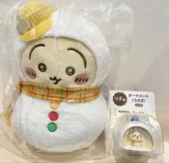 2点　ちいかわ エニマイくじ C賞 うさぎぬいぐるみ F賞 うさぎオーナメント