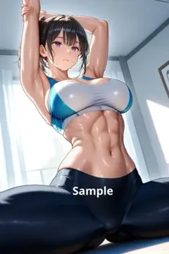 AI アート イラスト A4ポスター 【A1803】