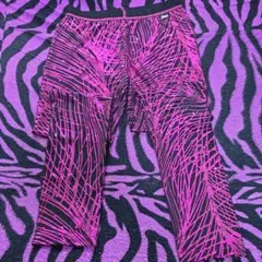 Jenni DANCE ロングパンツ 130cm ピンク ブラックのサムネイル