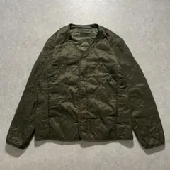 UNIQLO ユニクロ ウォームパデット ミリタリージャケット キルティング Ｍ
