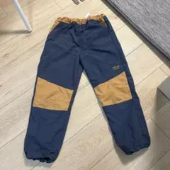マーキーズ　ロングパンツ 130cm ネイビー×ベージュ