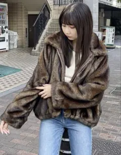 ブルゾン ファーコート