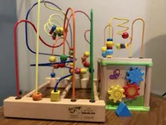 お得】知育玩具セット ボーネルンド・HAPE・西松屋 木製おもちゃ 人気4