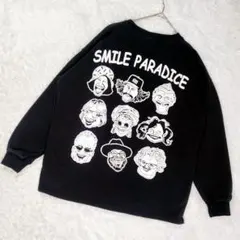 ジムマスター 顔 フェイス SMILE PARADICE スウェット トレーナーのサムネイル