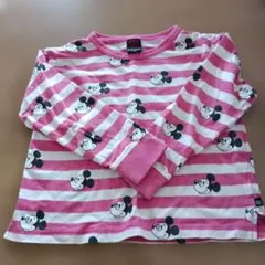 BABYDOLL ミッキーマウス柄 長袖カットソー 120