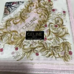 CELINE 馬車デザイン ハンカチ
