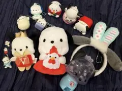 サンリオ　ポチャッコ　グッズまとめ　キーホルダー　ぬいぐるみ