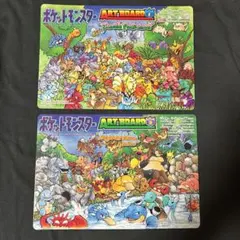 レア】 ポケモン アートボード 下敷き 1, 2 コロコロ 付録 - メルカリ