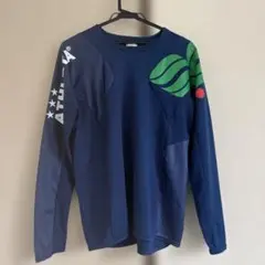 ATHLETA 長袖シャツ M ネイビー