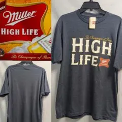 Miller High Life ビール Tシャツ 規格 Lサイズ 日本XL相当