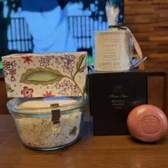 【豪華】ボディケア　まとめ売り　バスソルト　石鹸　リップバーム　アロマキャンドル