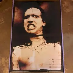 90s デッドストックmarilyn manson 大判ポスター - メルカリ