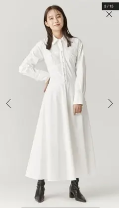 ほぼ未使用　フレイアイディー　シャツ　ワンピース