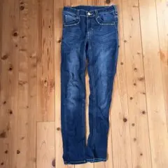 【極美品】SOMETHING ストレートデニム S 150