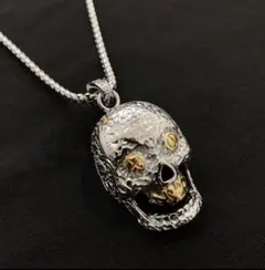 NieR スカル　ガイコツ　ネックレス　ステンレス製