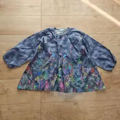 iS ScoLar ミックスフルーツ柄シアーチュニック - メルカリ