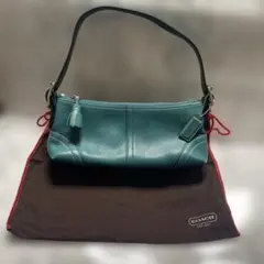 COACH コーチ ミニバッグ ワンショルダー グリーン 8A64 y2k