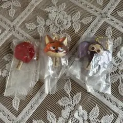 ズートピア　アイスキャンディーチャーム ニック アイスキャンディ フィニック