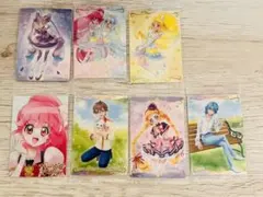 プリキュアウエハースカード7枚セット
