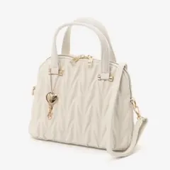 MAJESTIC LEGON チャームセットキルティングバッグ