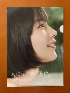 能年玲奈 かんぽ生命 「人生は、夢だらけ。」クリアファイル - メルカリ