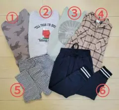 110cm　男の子セットB　まとめ売り