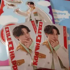 EXILE TETSUYA アクリルスタンド　フォトカード　セット