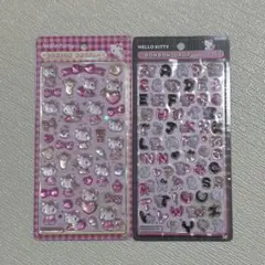 【匿名配送】ボンボンドロップシール ハローキティ 2枚セット サンリオ