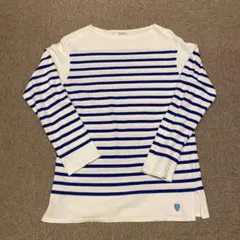 y2k ORCIVAL France製 Rachel ボーダー白/青ロンT 72