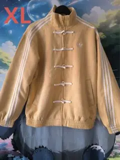 中国限定 アディダス 蛇年トラック スエード ジャケット イエロー XL