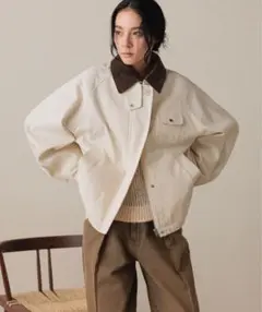 レザー ブルゾン