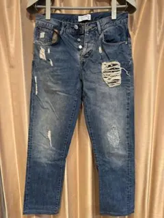 ZARA MAN ダメージデニムパンツ EUR 38