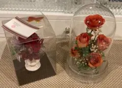 プリザーブドフラワーアレンジメント未使用2点セット