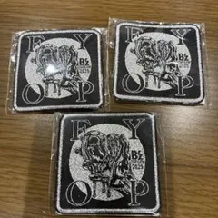 B'z ワッペン　3枚　LIVE-GYM 2025 FYOP