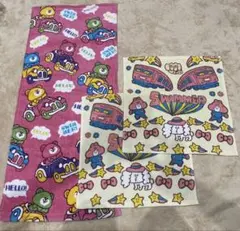 SWIMMER フェイスタオル1枚・タオルハンカチ 2枚の3枚セットのサムネイル
