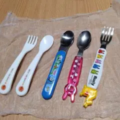 REOさま専用子ども用キャラクタースプーンフォークセット