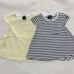 プティマイン チュニック 2枚セット 90cm