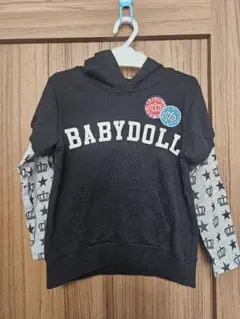 BABYDOLL フード付きトレーナー 110cm