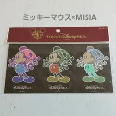 ミッキーマウス ステッカー MISIA ディズニーシー 5周年 コラボ 希少