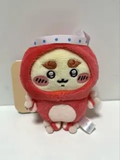 タグ付き ちいかわ たこイカくじ D賞 シーサー マスコット ぬいぐるみ