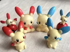 ポケモン　プラスル　マイナン　フィギュアなど6点まとめ売り　レトロ