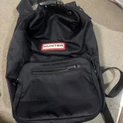 HUNTER ブラックリュックのサムネイル