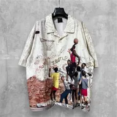 JORDAN BRAND 総柄 半袖シャツ XXL 15,950円 ジョーダンのサムネイル