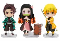 鬼滅の刃 フィギュアーツ ミニ 竈門炭治郎/竈門禰豆子/我妻善逸 3体セット