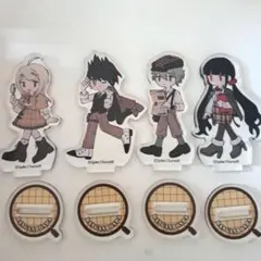 ダンガンロンパ ミニアクリルスタンド 4点セット ダイソー