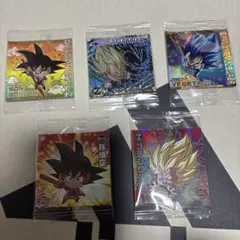 ドラゴンボールZ ウエハースのシール5枚セット