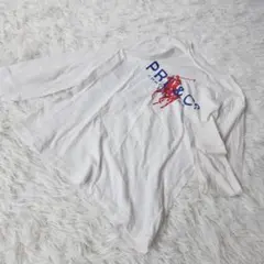 Ralph Lauren ラルフローレン S 長袖 Tシャツ 綿 アメカジ 白