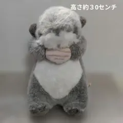 昭和レトロ ぬいぐるみの三英 ラッコ ぬいぐるみ 中古品 - メルカリ