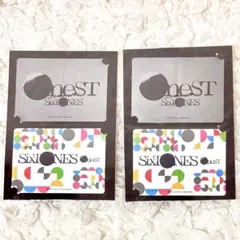 SixTONES on eST ICカード ステッカー 2 枚セット