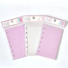 セットＡ★ メリング A7 シール台紙　リフィル ３種類　※厚紙補強無し